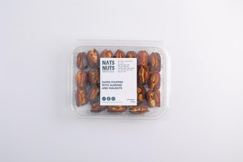 Dates Stuffed with Almonds & Walnuts