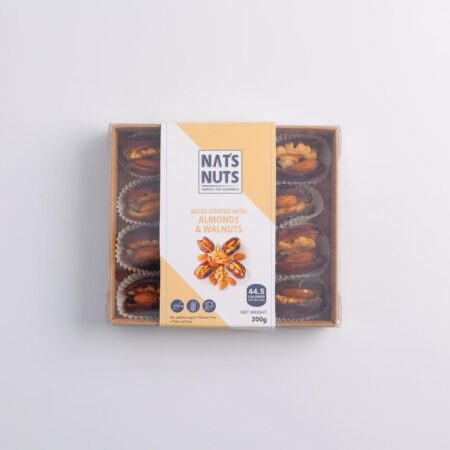 Dates Stuffed With Almonds & Walnuts