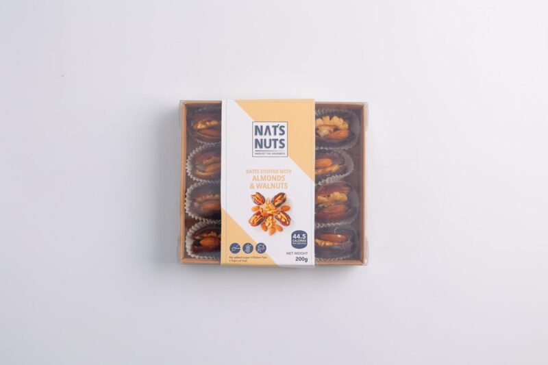 Dates Stuffed With Almonds & Walnuts